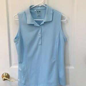 Adidas Climacool Sleeveless Polo Golf Shirt